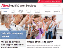 Tablet Screenshot of carersouth.org.au